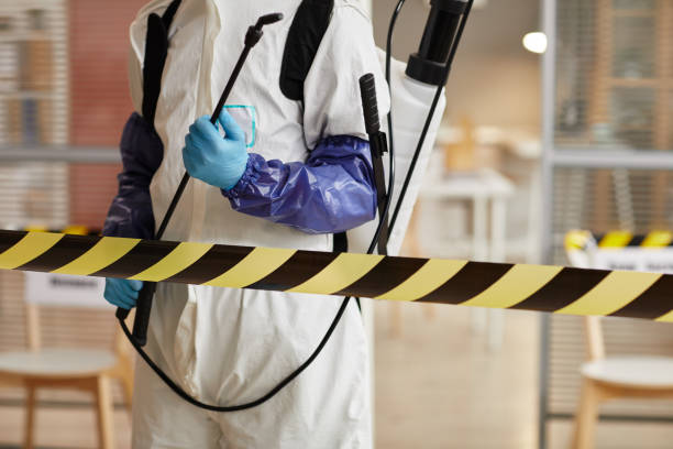 Professional Biohazard technician working in Katy, TX